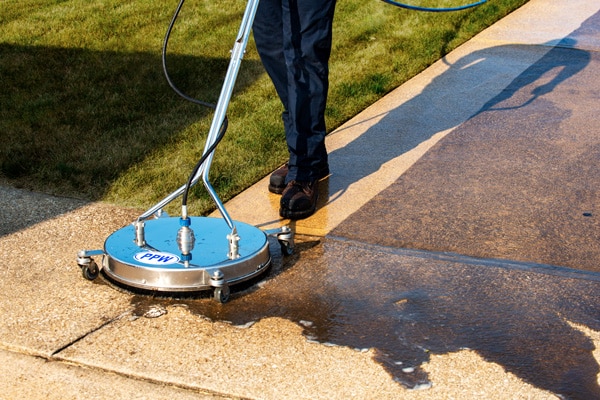 Residential Concrete Cleaning service